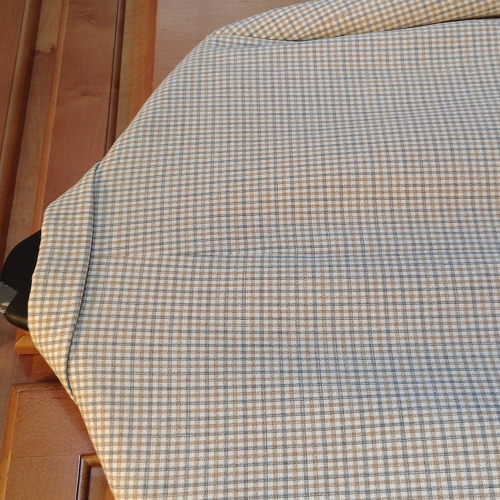 NWT Tommy Hilfiger Conrad Tan/Grey Sport Coat 44REG Flex - Picture 9 of 14